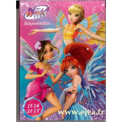 Agenda scolaire Winx 2026/2027