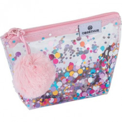 Porte-monnaie Confetti Rose