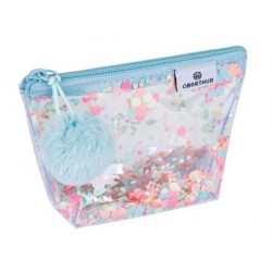 Porte-monnaie Confetti Bleu