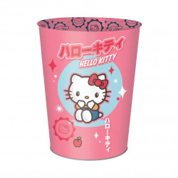 Corbeille en métal Hello Kitty