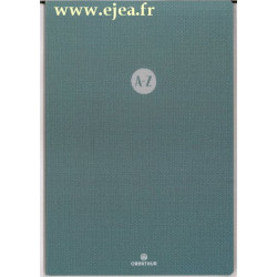 Carnet d'adresses Aix 25 bleu