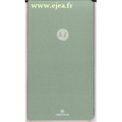 Carnet d'adresses Aix 16 vert