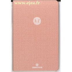 Carnet d'adresses Aix 13 rose