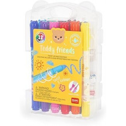 Crayons de cire Teddy...