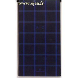 Carnet d'adresses Bonn 16 Bleu