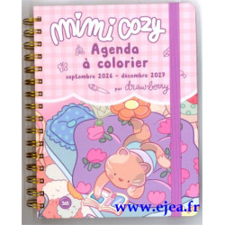 Agenda à colorier Mimi Cozy...