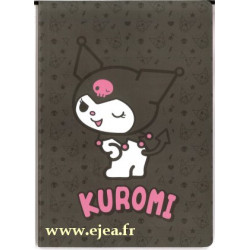Carnet A5 Sanrio Kuromi noir