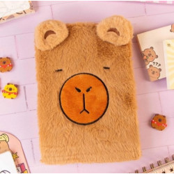 Carnet peluche Capybara A5