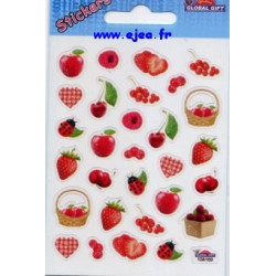 Stickers Global Gift Fruits...