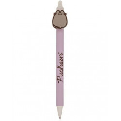 Stylo effaçable Pusheen violet