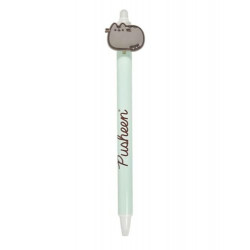Stylo effaçable Pusheen vert