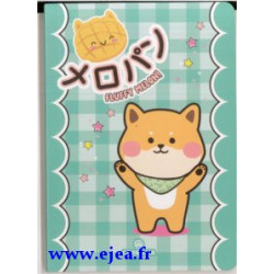 Carnet A6 Shiba Melon Oberthur