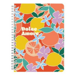 Dolce Amor Cahier A5 Agrumes