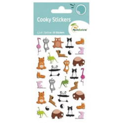 Stickers Cooky Yoga des...