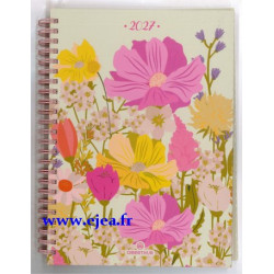 Agenda Flores 2027 A5 Fleurs