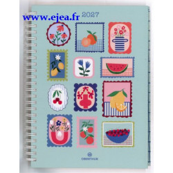 Agenda Flores 2027 A5 Timbres