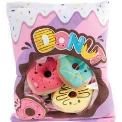 Sachet de donuts en peluche