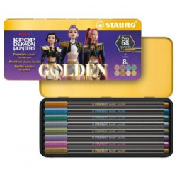 Pack 8 Pen 68 Metallic...
