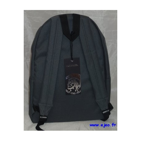 Sac à Dos Diesel Style Denim Gris - Modèle 1257, Occasion Très Bon état, Origine Japon
