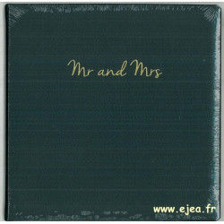 Livre d'or mariage Mr and Mrs 