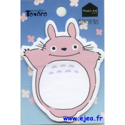 Bloc Mémo Totoro rose